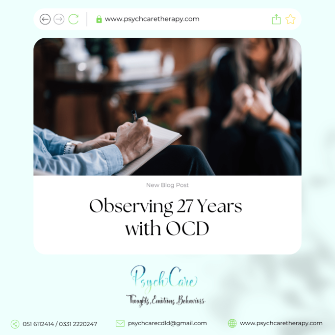 Observing 27 Years with OCD