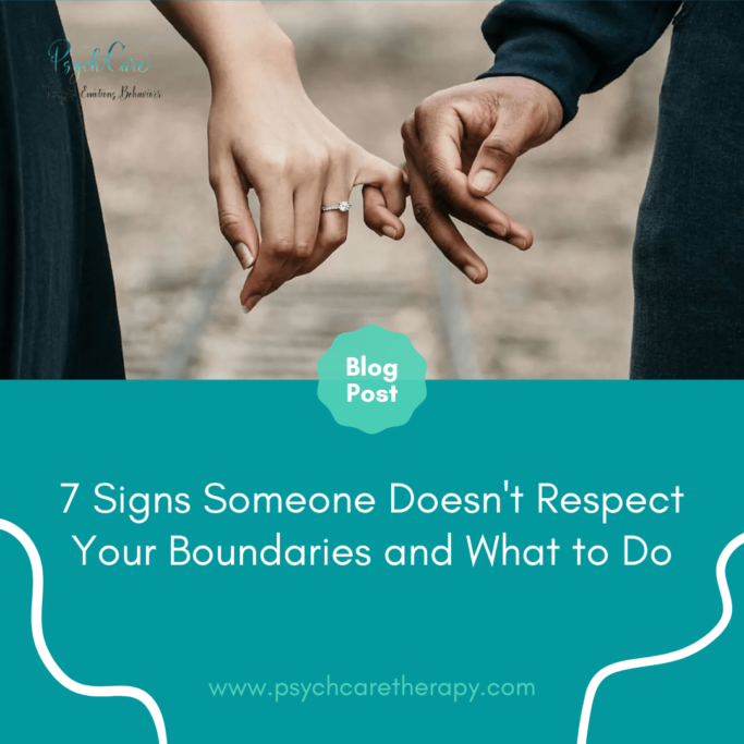 Someone Doesn't Respect Your Boundaries