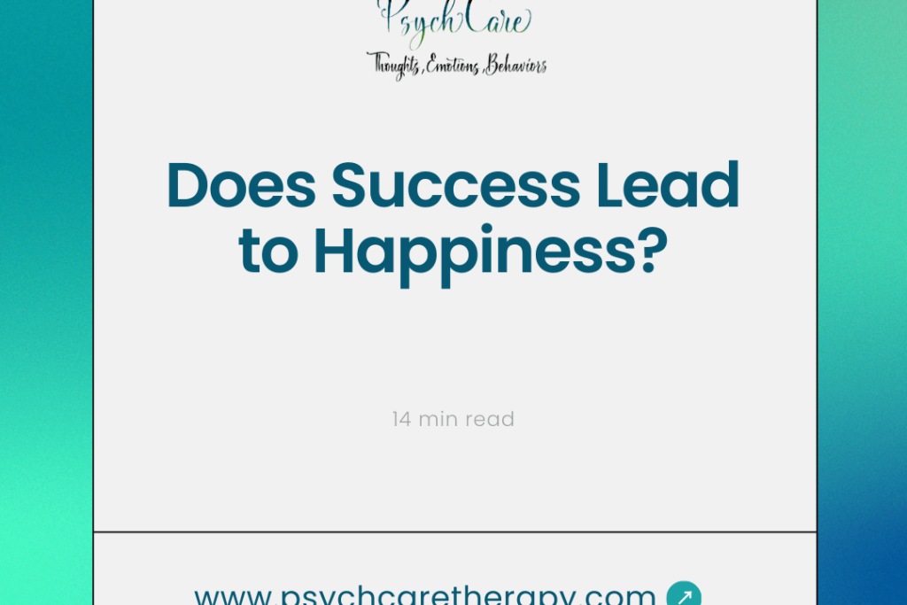 Does Success Lead to Happiness?