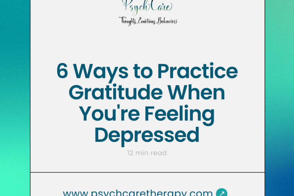 6 Ways to Practice Gratitude When You're Feeling Depressed