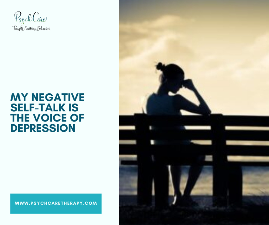 My Negative Self-Talk Is the Voice of Depression