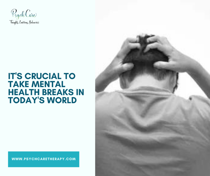 It's Crucial to Take Mental Health Breaks in Today's World