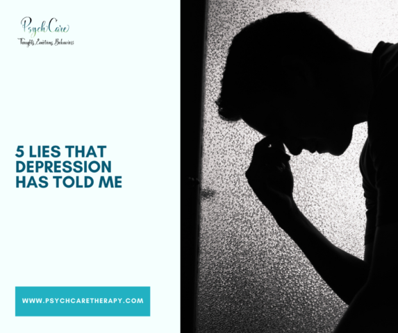 5 Lies That Depression Has Told Me