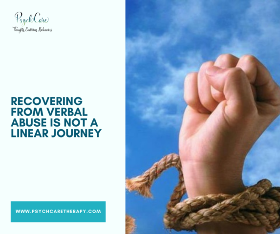 Recovering from Verbal Abuse Is Not a Linear Journey