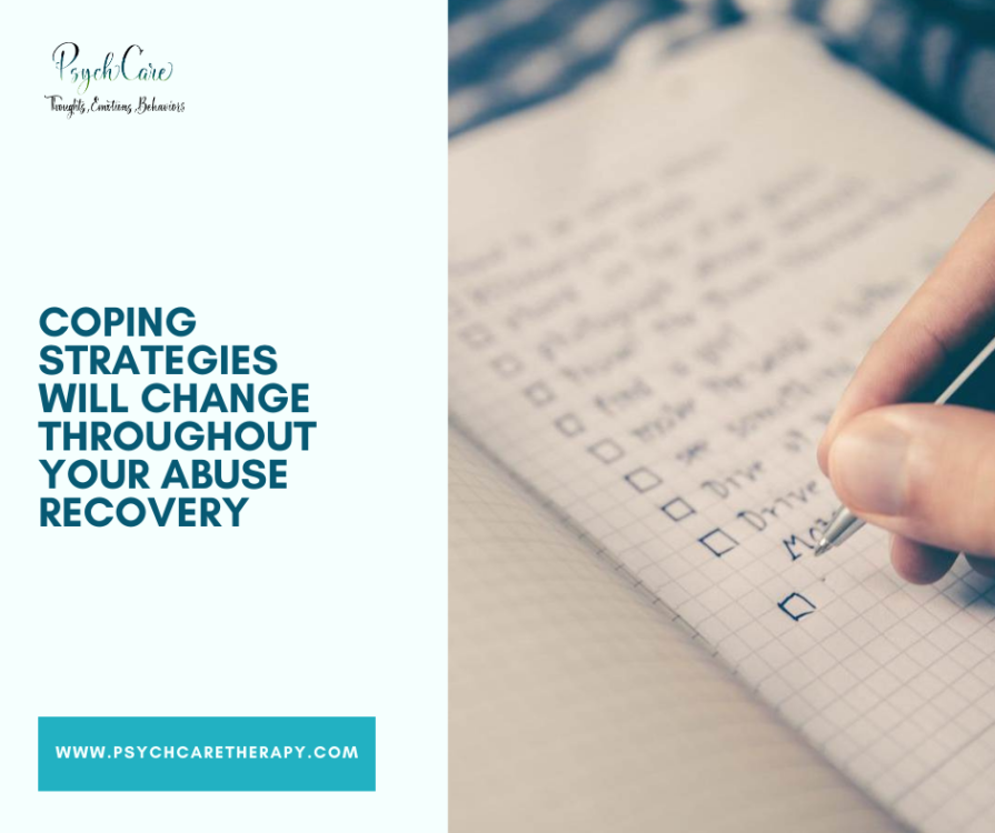 Coping Strategies Will Change Throughout Your Abuse Recovery