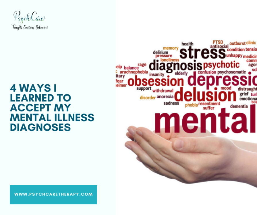 4 Ways I Learned to Accept My Mental Illness Diagnoses