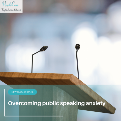 Overcoming public speaking anxiety
