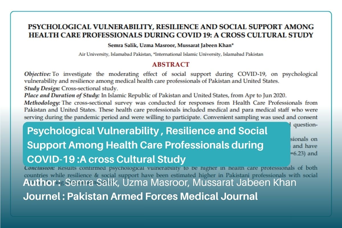 Relationship of Occupational Stress with Psychosomatic Symptoms and Mental Well being in Medical Professionals_ An Exploratory Study (6)